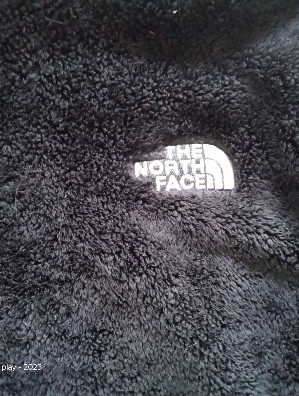 The North Face Osito Full Zip Fleece Jacket Long Sleeve Black Size Medium - Picture 7 of 15